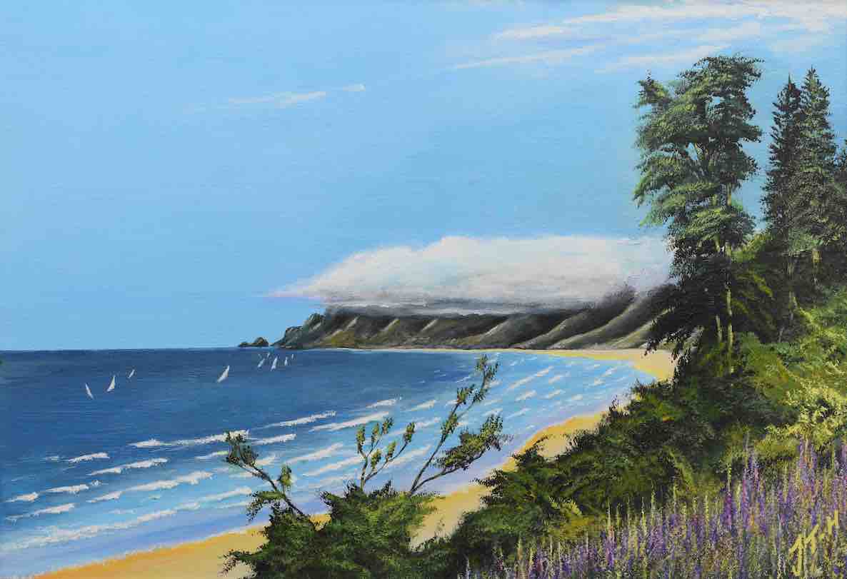 Beach in High Summer