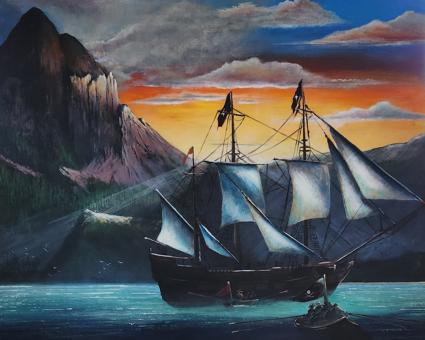 Pirates coming ashore