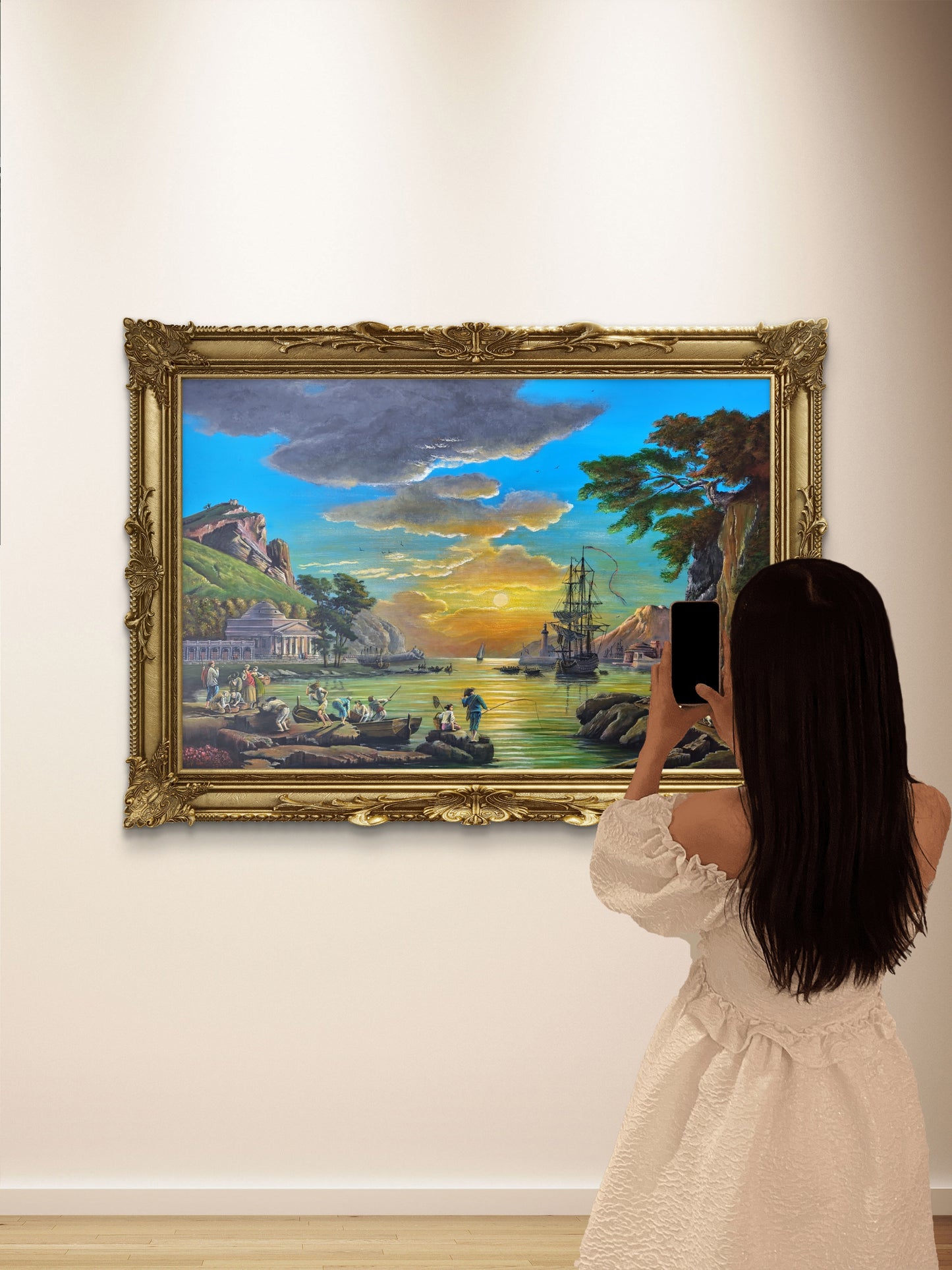 Calme - A Landscape at Sunset